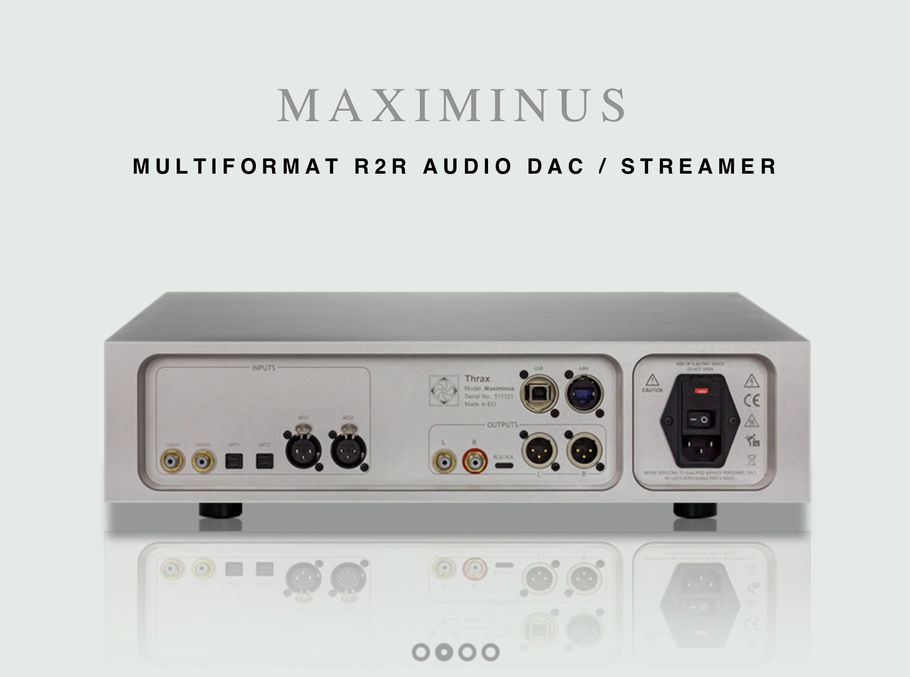 Bộ giải mã DAC/Streaming Thrax Maximius MKII